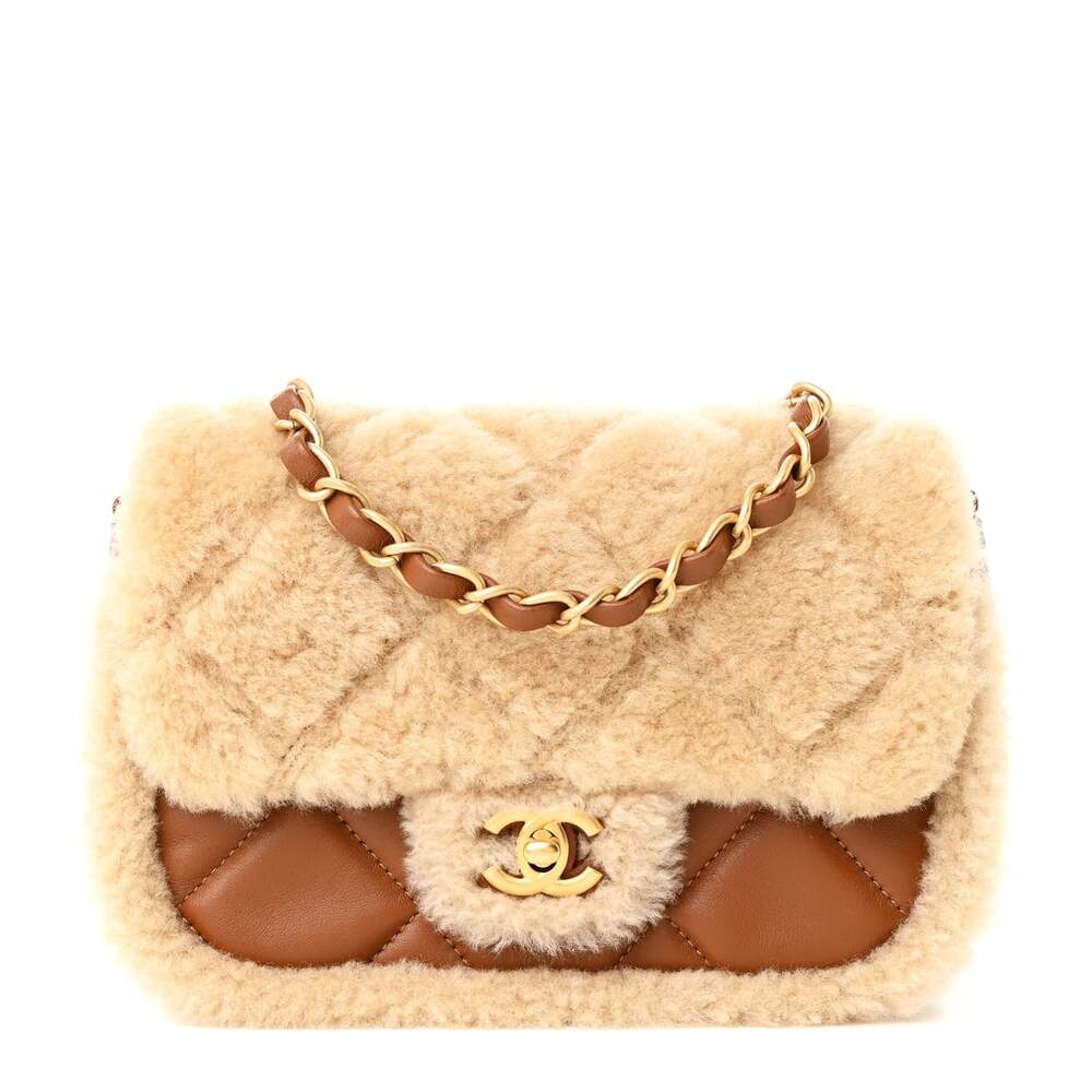 Chanel Shearling Lambskin Quilted Mini #270144C99B